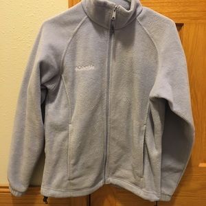 Colombia Fleece Jacket - Light Purple Women Size S